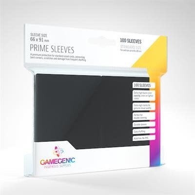 Gamegenic PRIME Sleeves Black