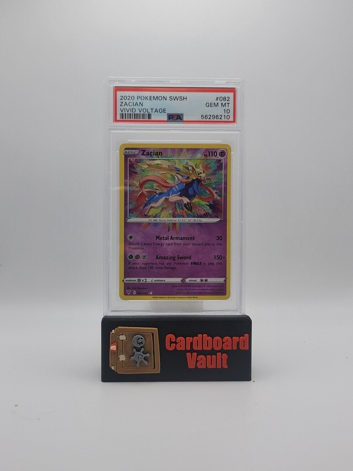 2020 Pokémon Zacian  #082 PSA 10