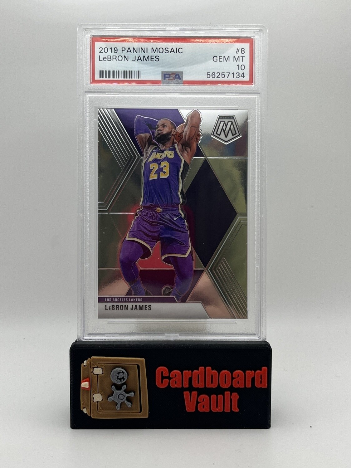 2019 Mosaic LeBron James No. 8 PSA 10 56257134