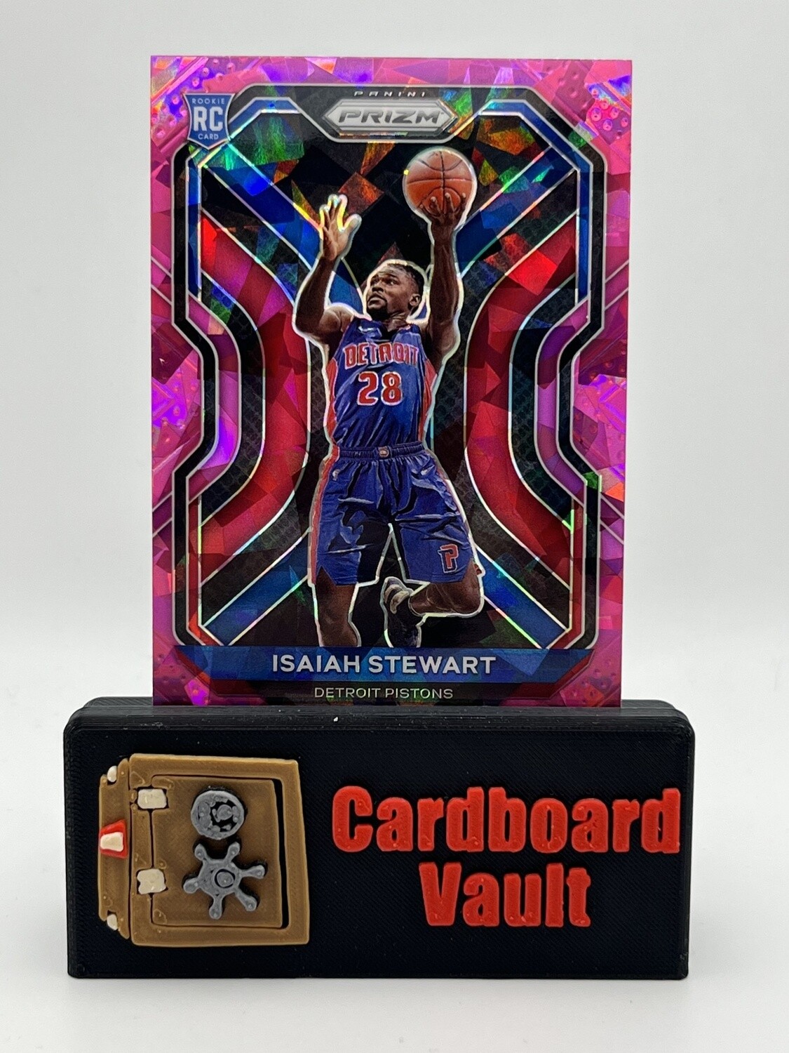 2020-21 Prizm Isaiah Stewart #254 Pink Cracked Ice