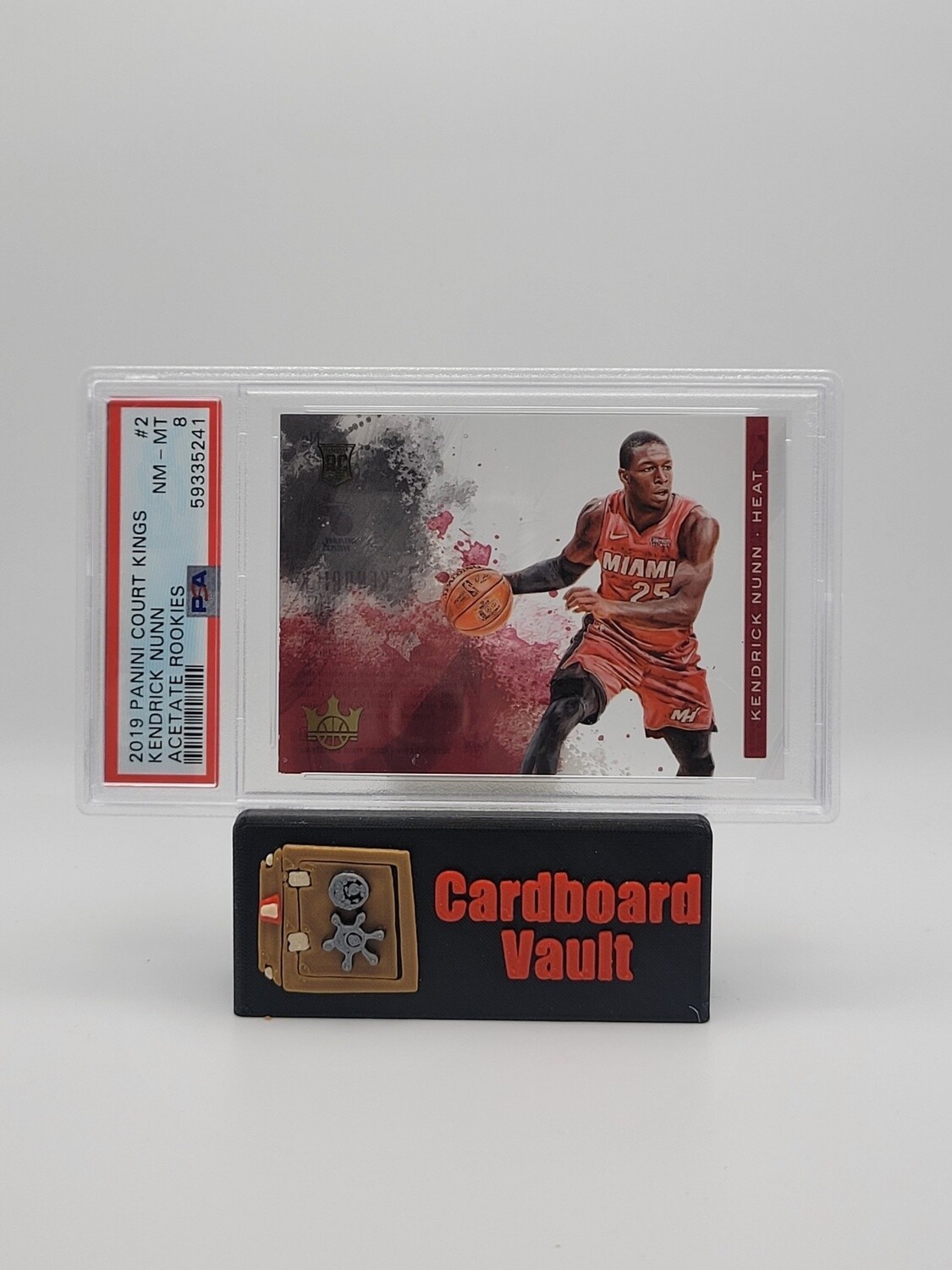 2019-20 Court Kings Kendrick Nunn Acetate Rookies No. 2 PSA 8 5933541