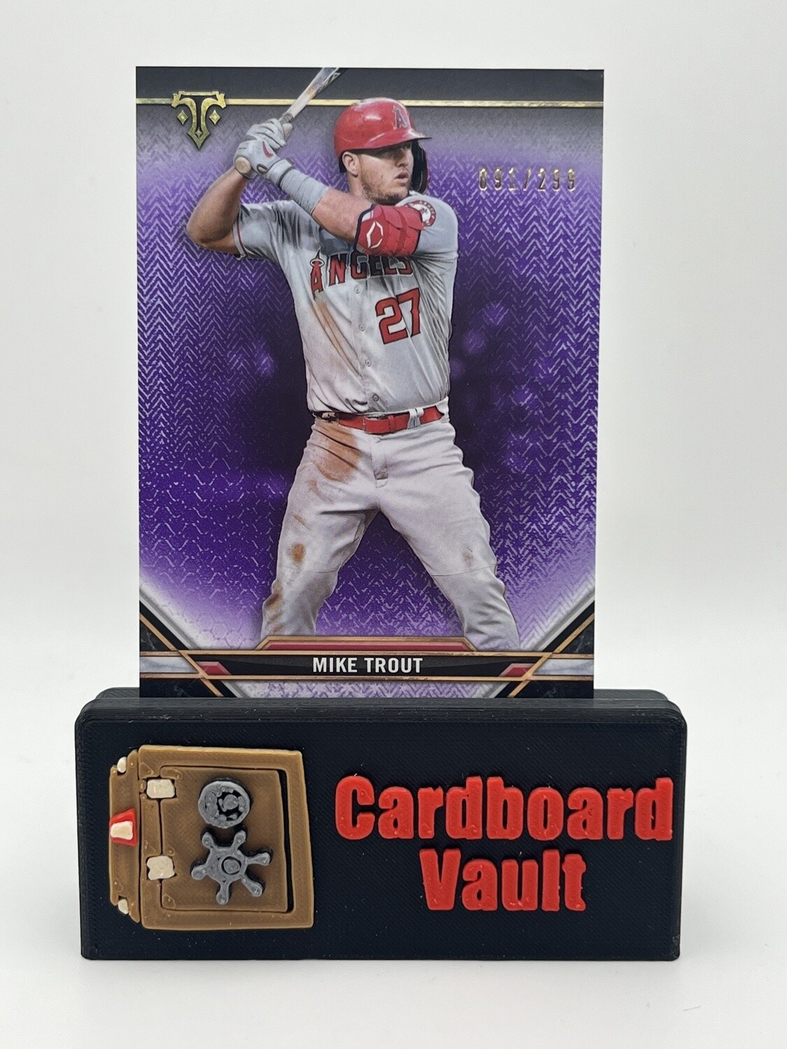 2021 Topps Triple Threads Mike Trout  #1 Amethyst 91/299