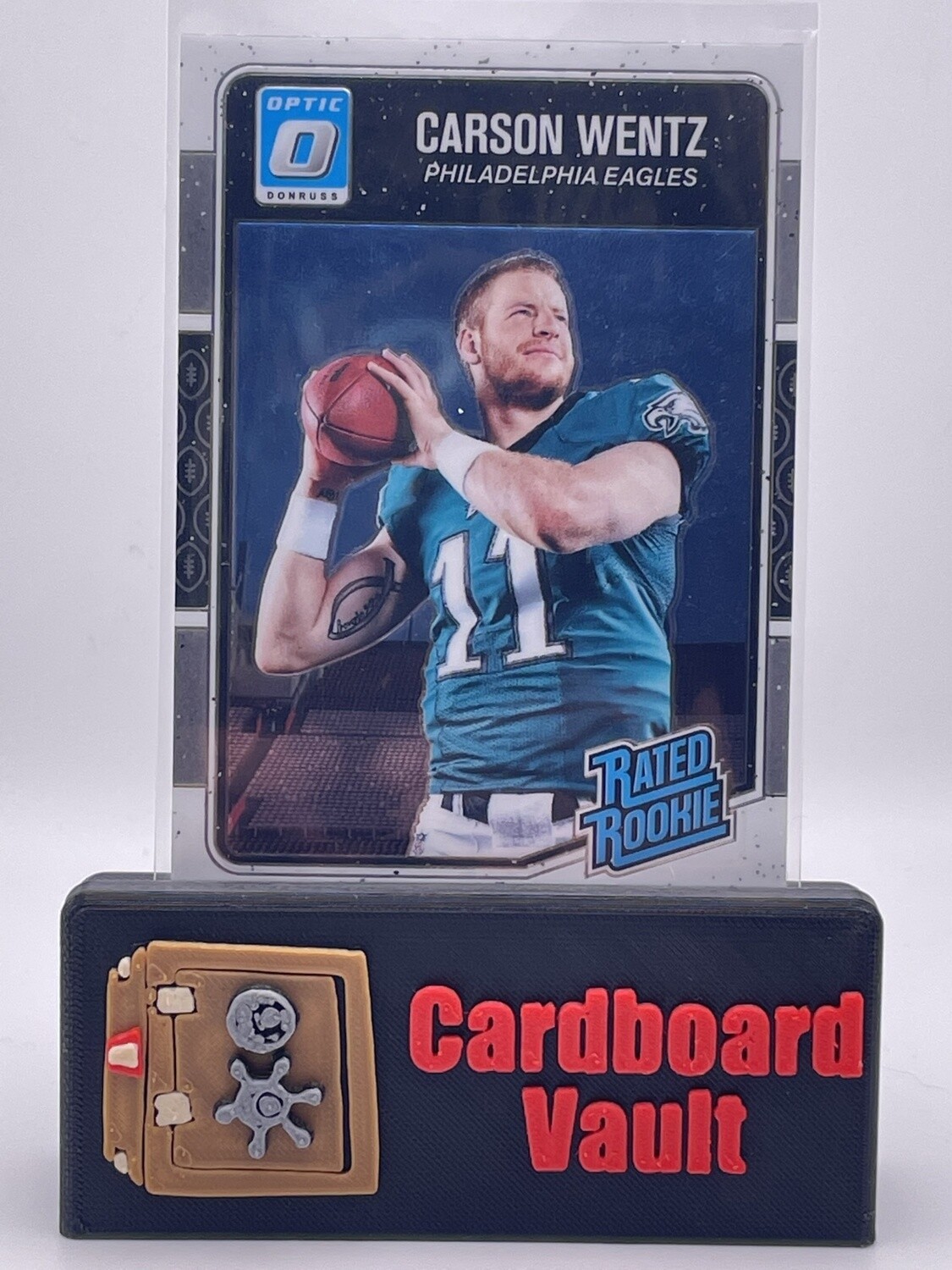 2016 Donruss Optic Carson Wentz Rated Rookie No. 156