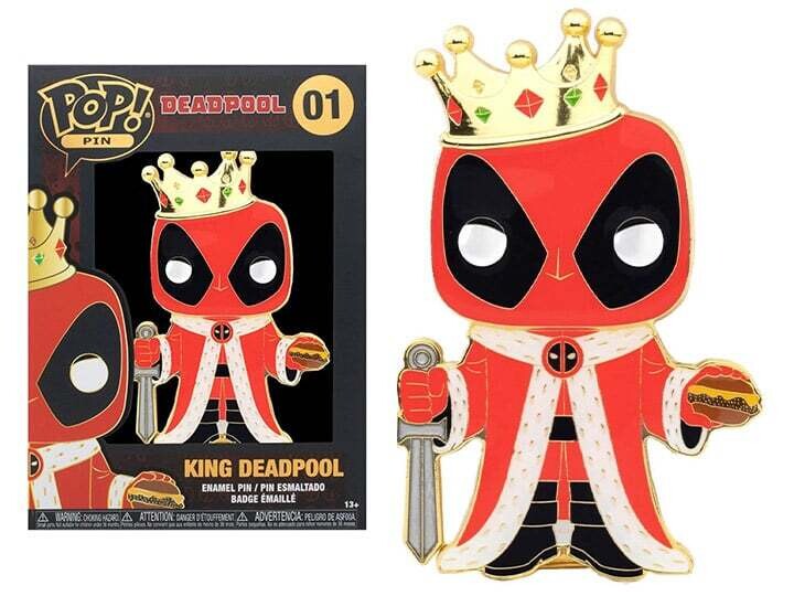 Deadpool King Deadpool 01 Pin Funko Pop