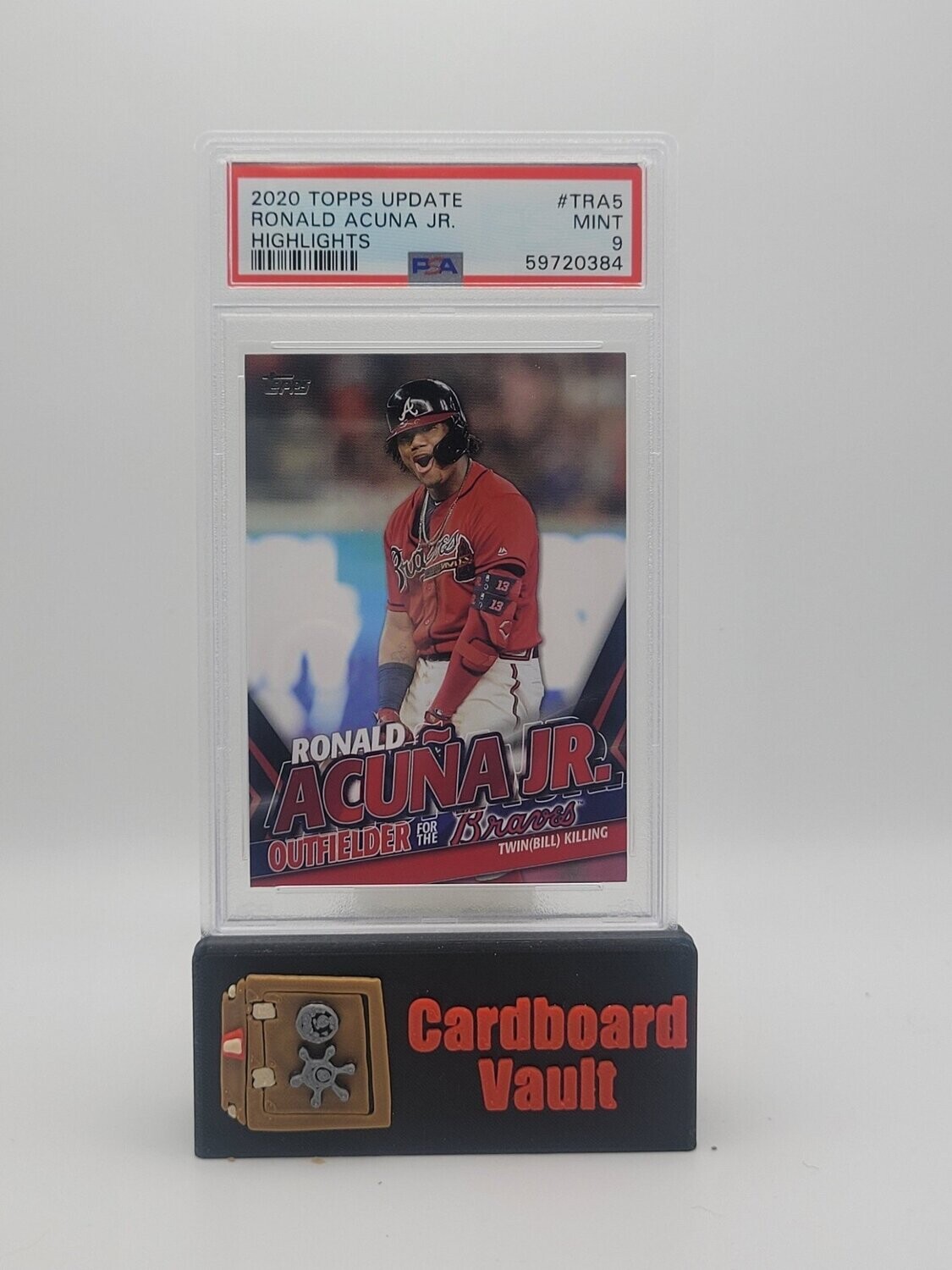 2020 Topps Update Highlights Ronald Acuna Jr. # TRA-5 PSA 9