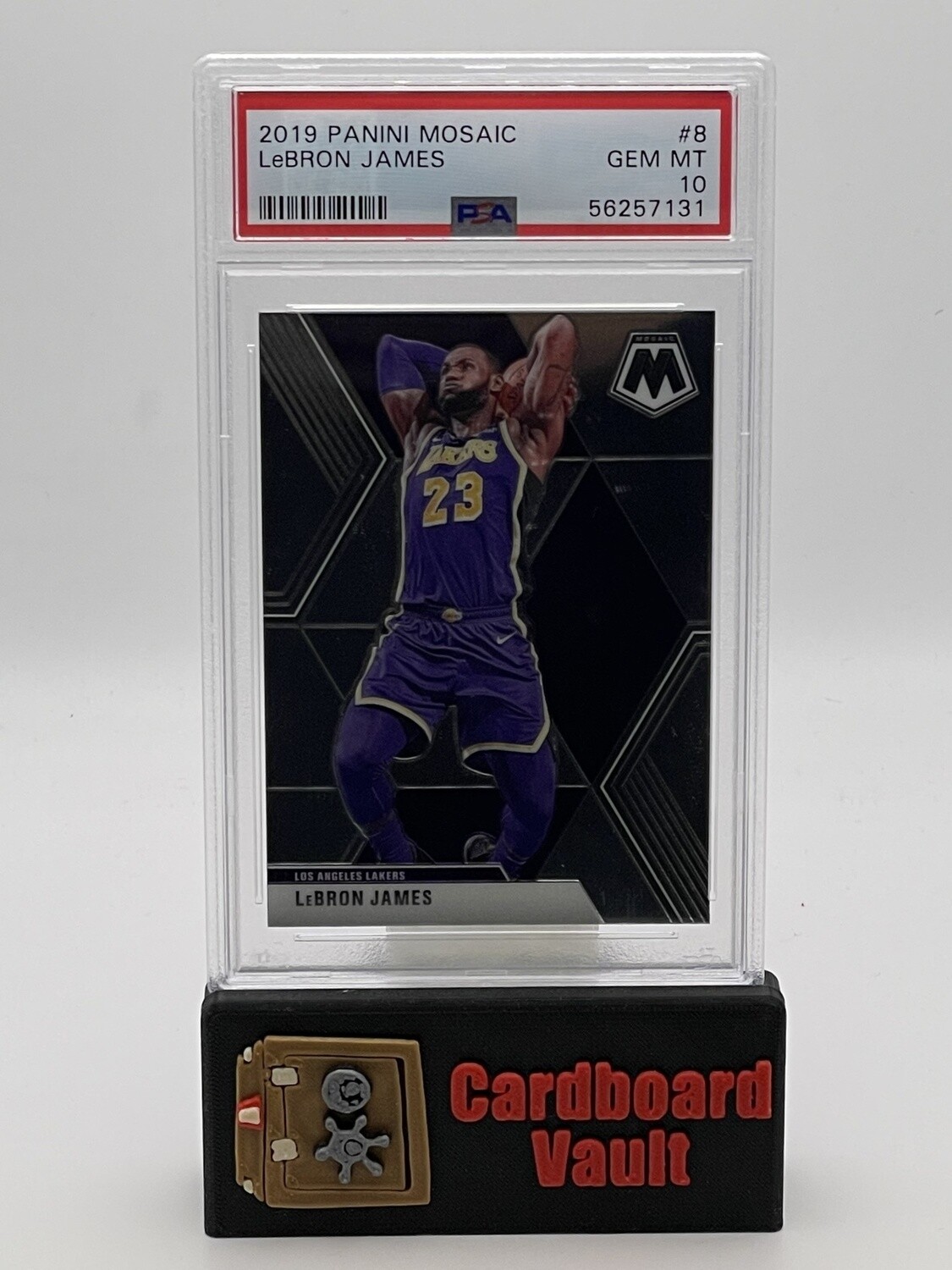 2019 Mosaic LeBron James No. 8 PSA 10 5657131