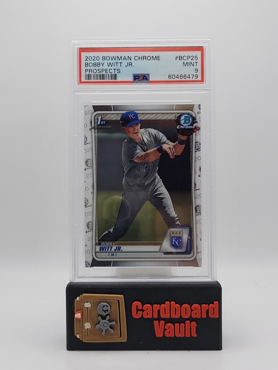 2020 Bowman Chrome Bobby Witt Jr. #BCP-25 Prospects PSA 9