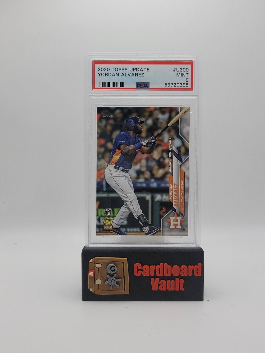 2020 Topps Update Yordan Alvarez # U-300 PSA 9