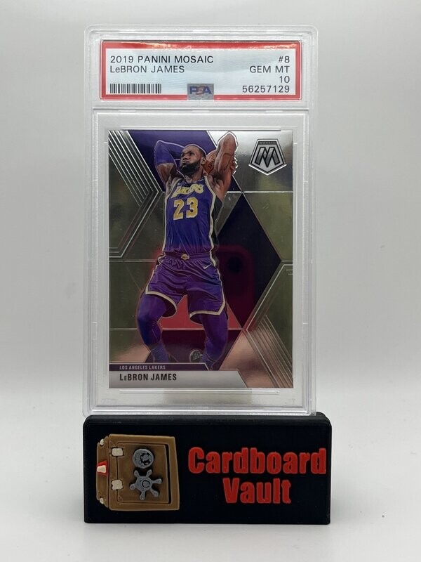 2019 Mosaic LeBron James #8 PSA 10