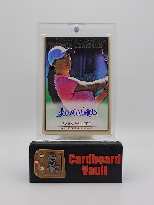 2021 Goodwin Champions Sara Winter Autograph #A-SW
