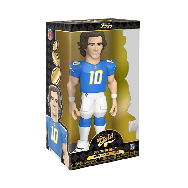 Justin Herbert 12 Inch Funko Gold