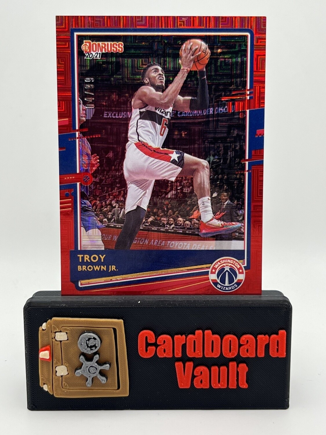 2020-21 Donruss Troy Brown Jr. #151 Red Mojo 04/99