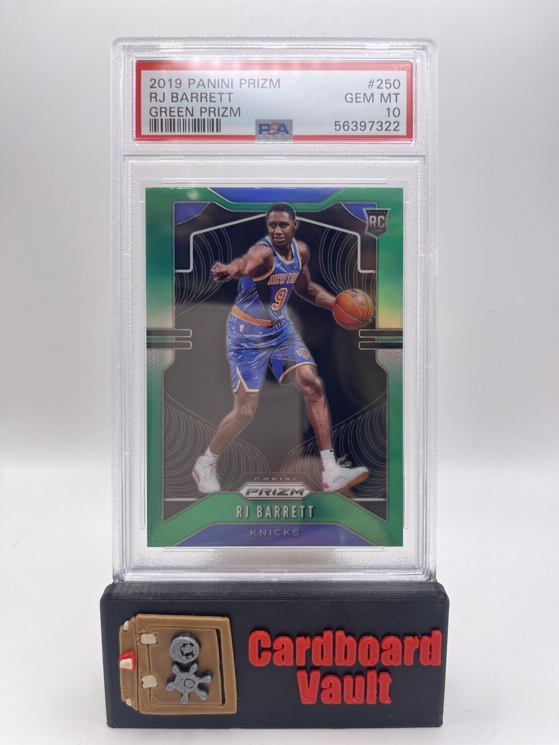 2019 Prizm RJ Barrett Green Prizm No. 250 PSA 10 56397322