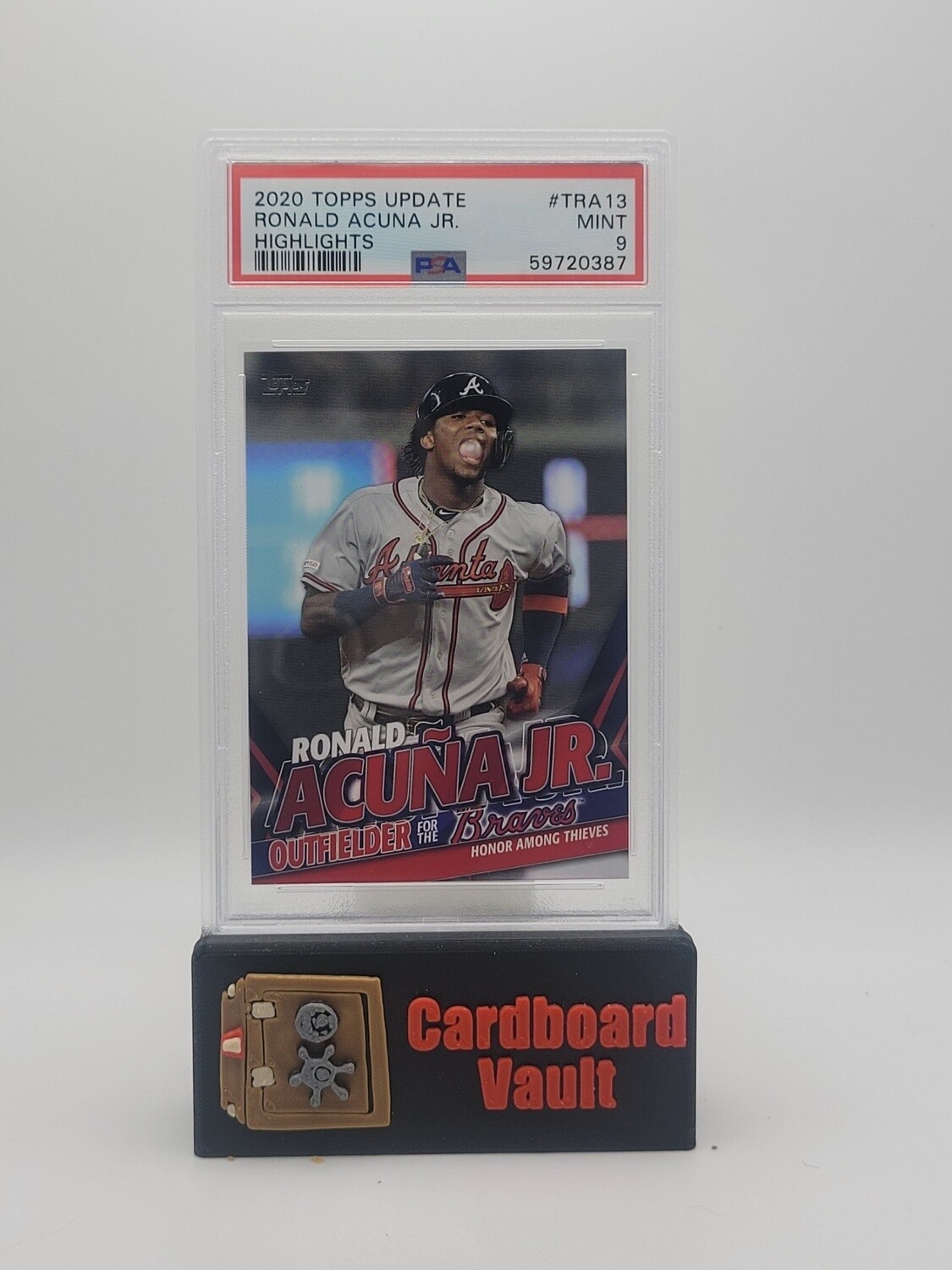 2020 Topps Update Highlights Ronald Acuna Jr. # TRA-13 PSA 9