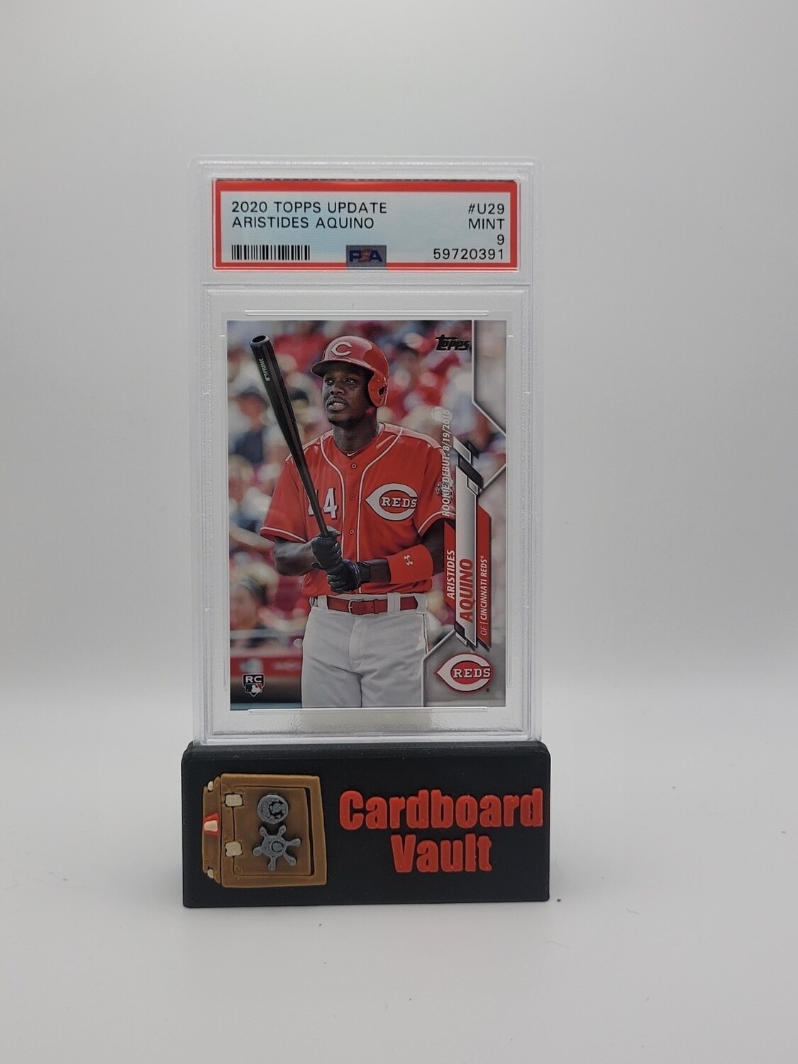 2020 Topps Update Aristides Aquino #U-29  PSA 9
