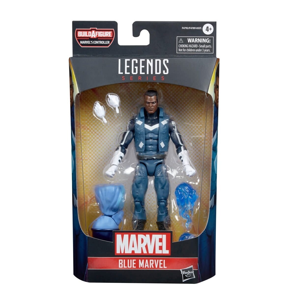Avengers Comic Marvel Legends 6" Blue Marvel (Damaged Box)