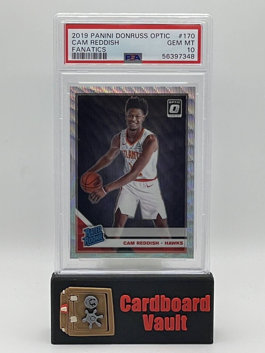 2019 Optic Rated Rookie Cam Reddish RC #170 Fanatics Prizm PSA 10