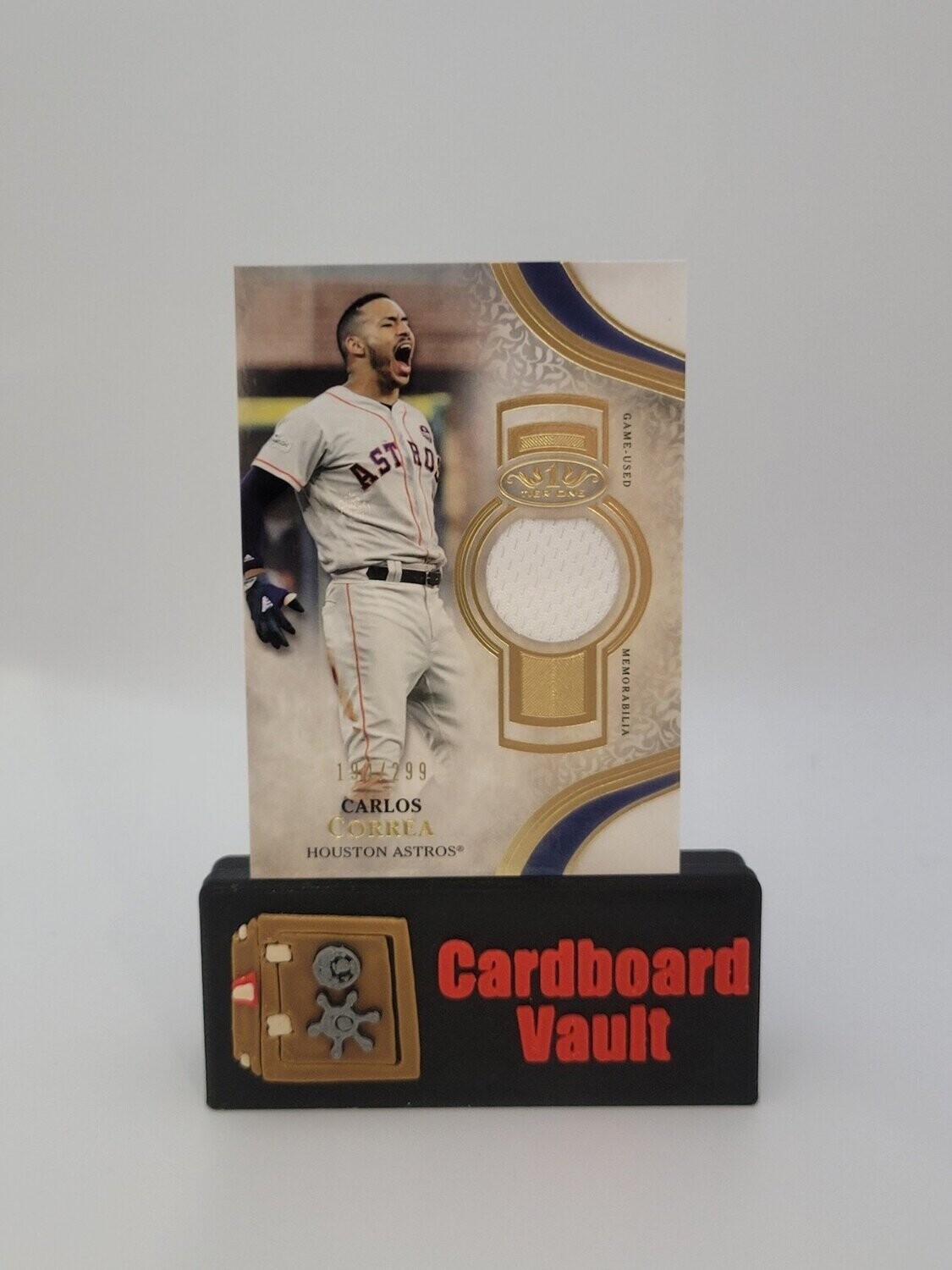 Topps Tier One Relic Carlos Correa #T1R-CC 194/299