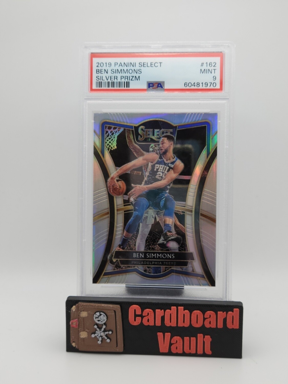 2019 Select Ben Simmons #162 Silver Prizm PSA 9 60481970