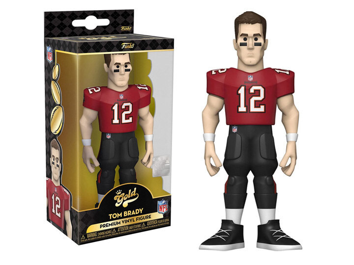 Gold 5&quot; NFL: Buccaneers- Tom Brady Funko Pop