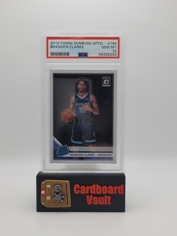 2019 Donruss Optic Rated Rookie Brandon Clarke  #194 PSA 10
