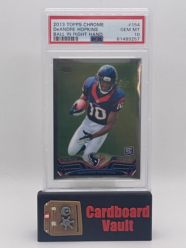 2013 Topps Chrome DeAndre Hopkins #154 Ball in Right Hand PSA 10   61489257