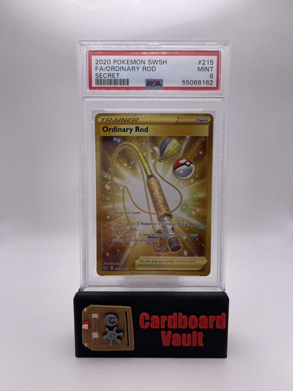 2020 Pokémon Ordinary Rod Full Art #215 PSA 9