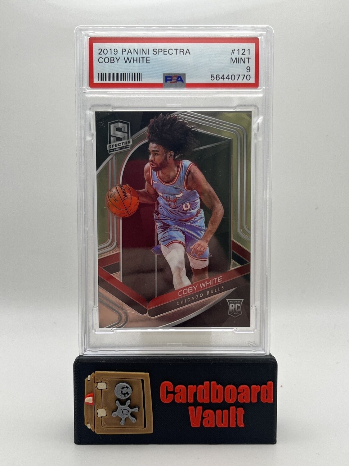 2019 Spectra Coby White No. 121 PSA 9 56440770