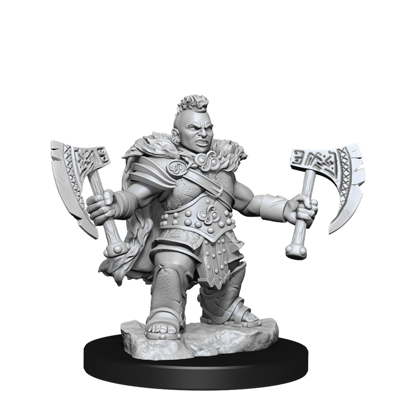 D&amp;D Frameworks Dwarf Barbarian Female