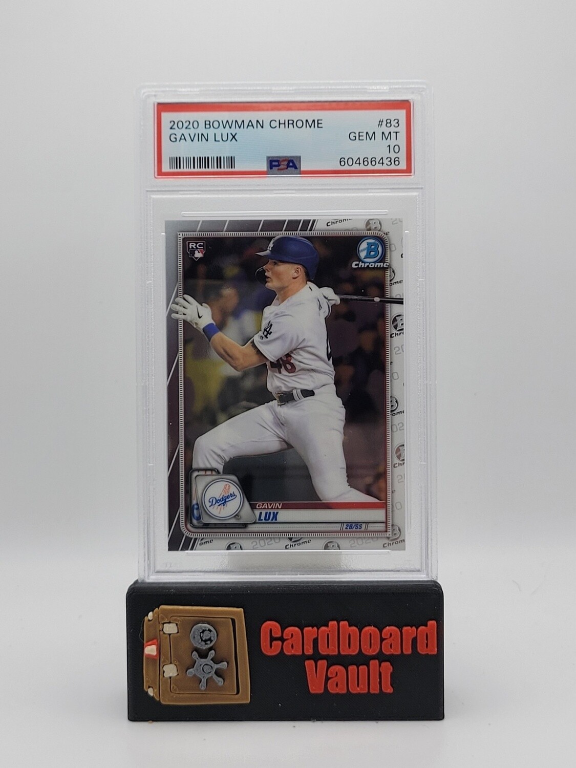 2020 Bowman Chrome Gavin Lux #83 PSA 10