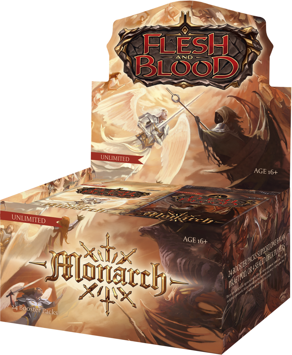 Flesh &amp; Blood TCG: Monarch Booster Unlimited Edition