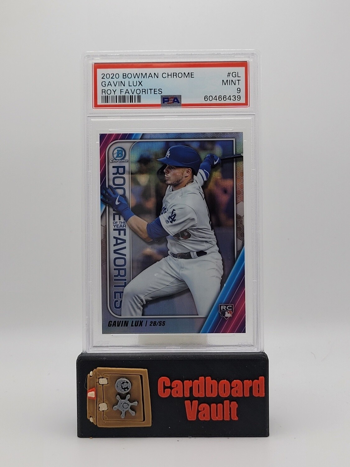 2020 Bowman Chrome Gavin Lux #ROYF-GL PSA 9
