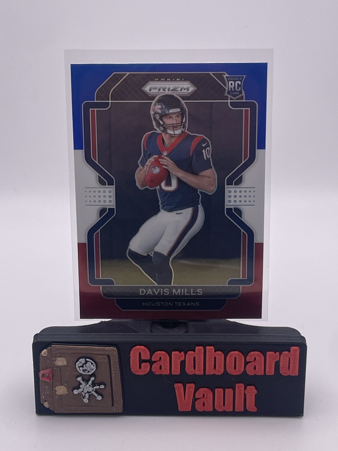 2021 Prizm Davis Mills #352 Red White Blue Prizm