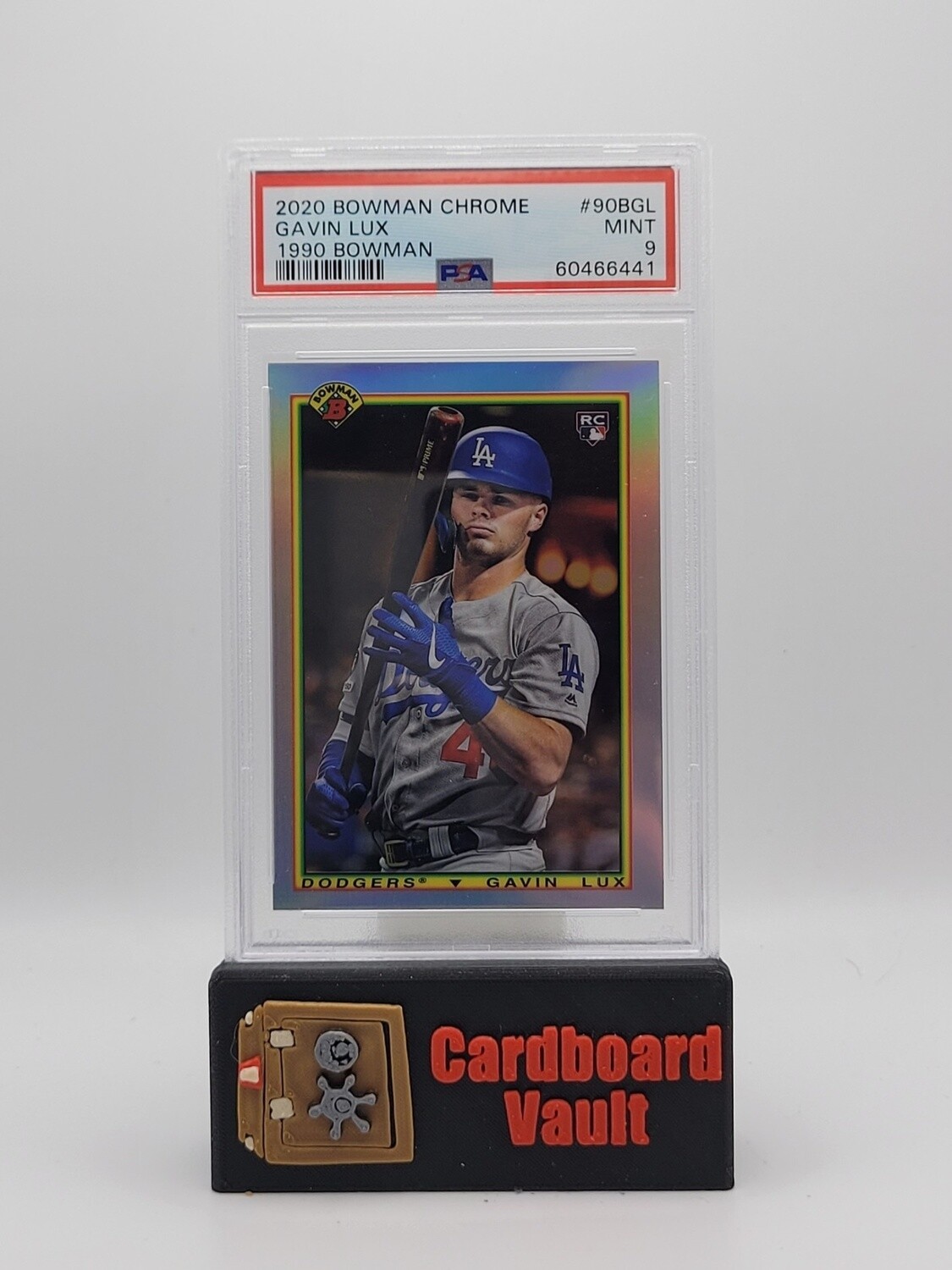 2020 Bowman Chrome 1990 Bowman Gavin Lux #90B-GL PSA 9