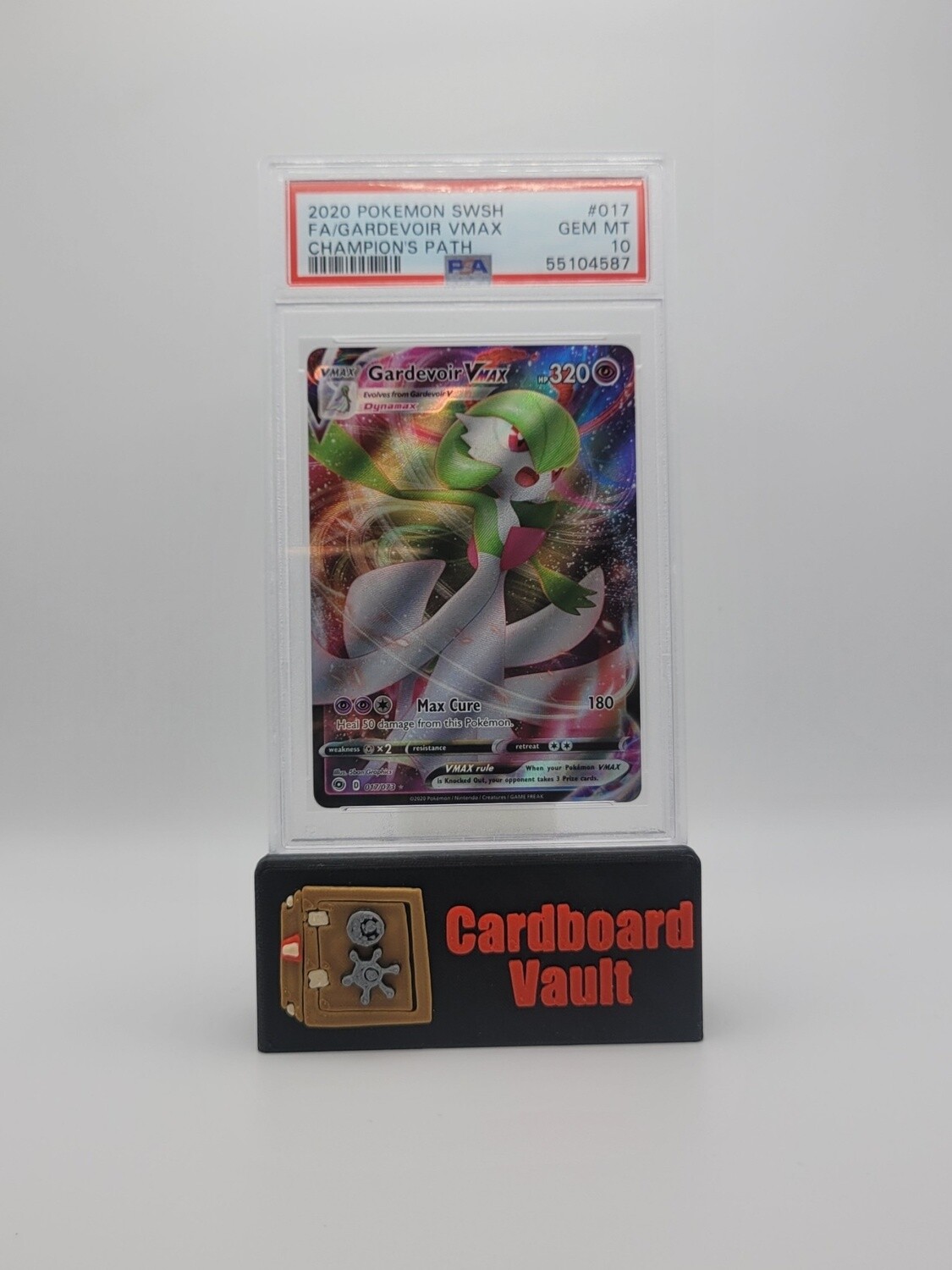 2020 Pokémon Gardevoir Vmax Full Art #017 PSA 10