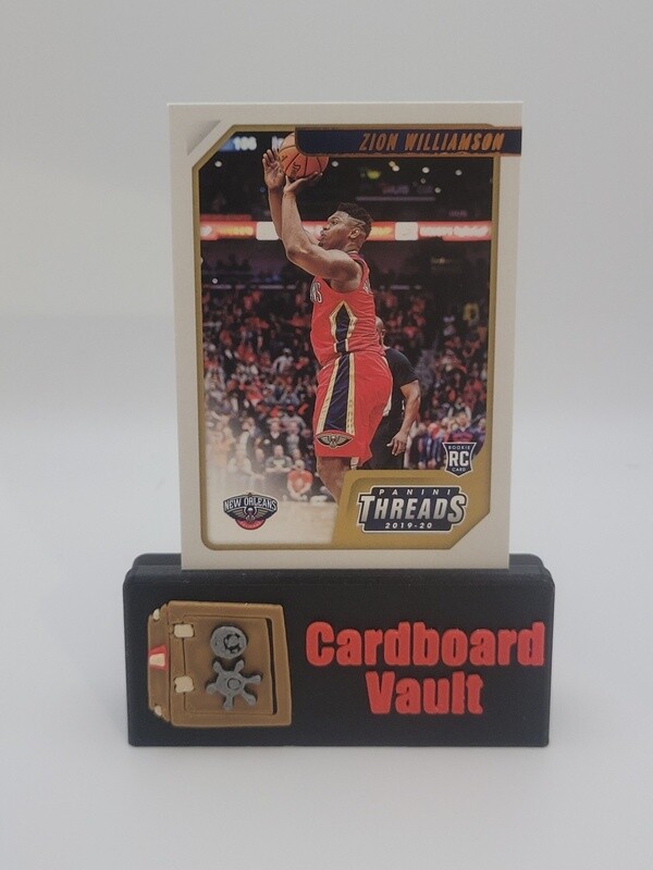 2019-20 Panini Threads Zion Williamson #78 Bronze