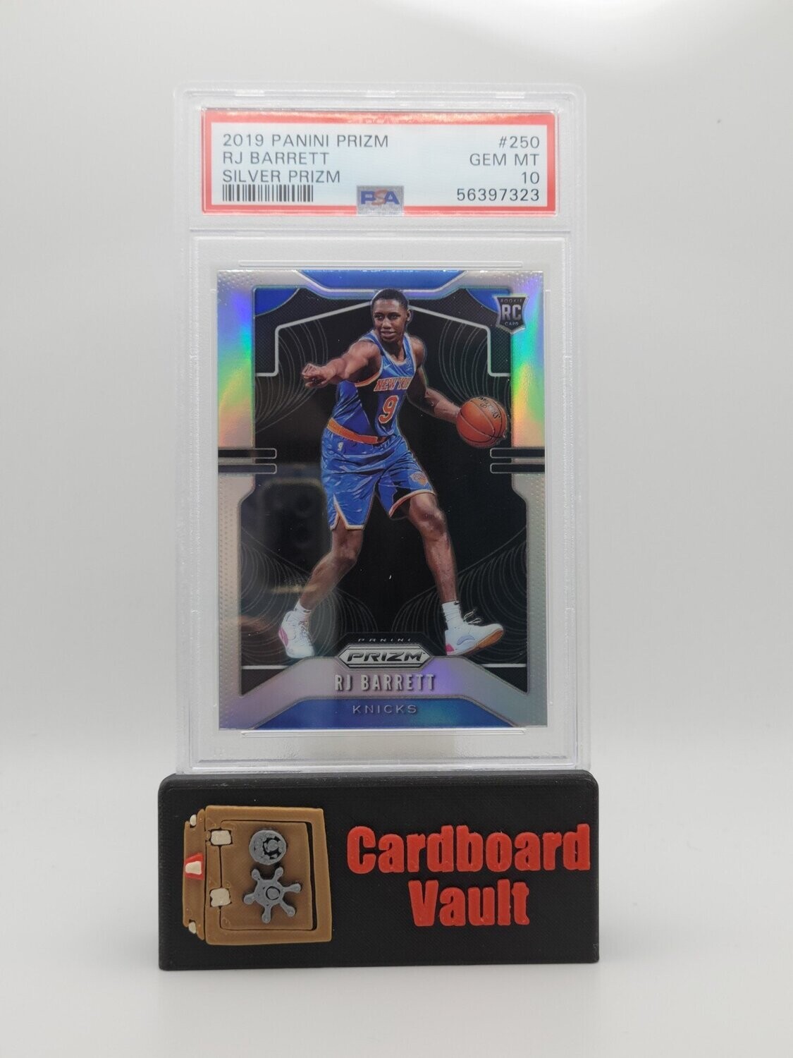 2019 Prizm RJ Barrett Silver Prizm No. 250 PSA 10 56397323