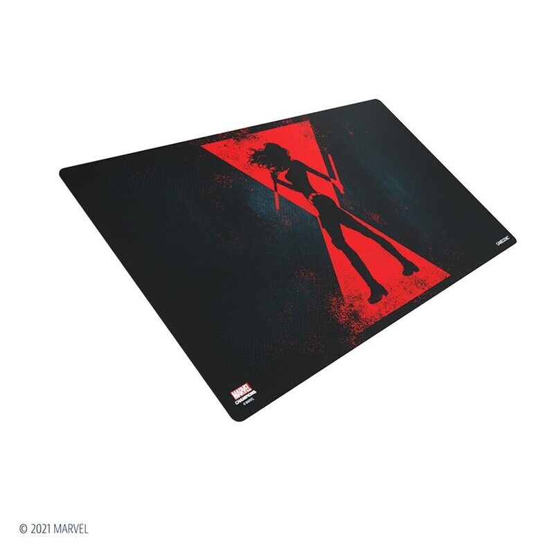Gamegenic Marvel Champions Game Mat Black Widow