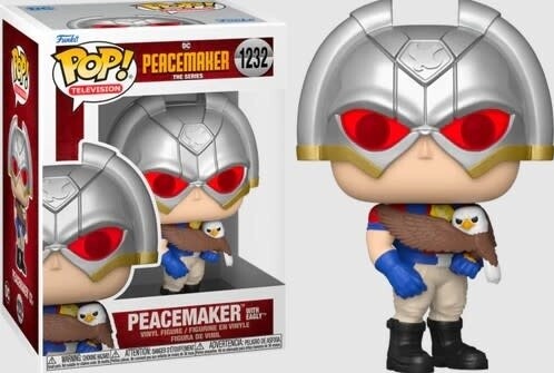DC Moon Peacemaker The Series Peacemaker With Eagly 1232 Funko Pop