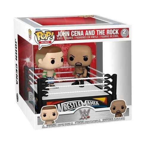 WWE Mini Moments: John Cena vs The Rock (2012) Funko Pop Moments