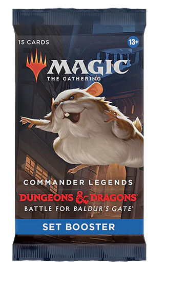 Magic The Gathering Commander Legends Baldurs Gate Set Booster Single Pack