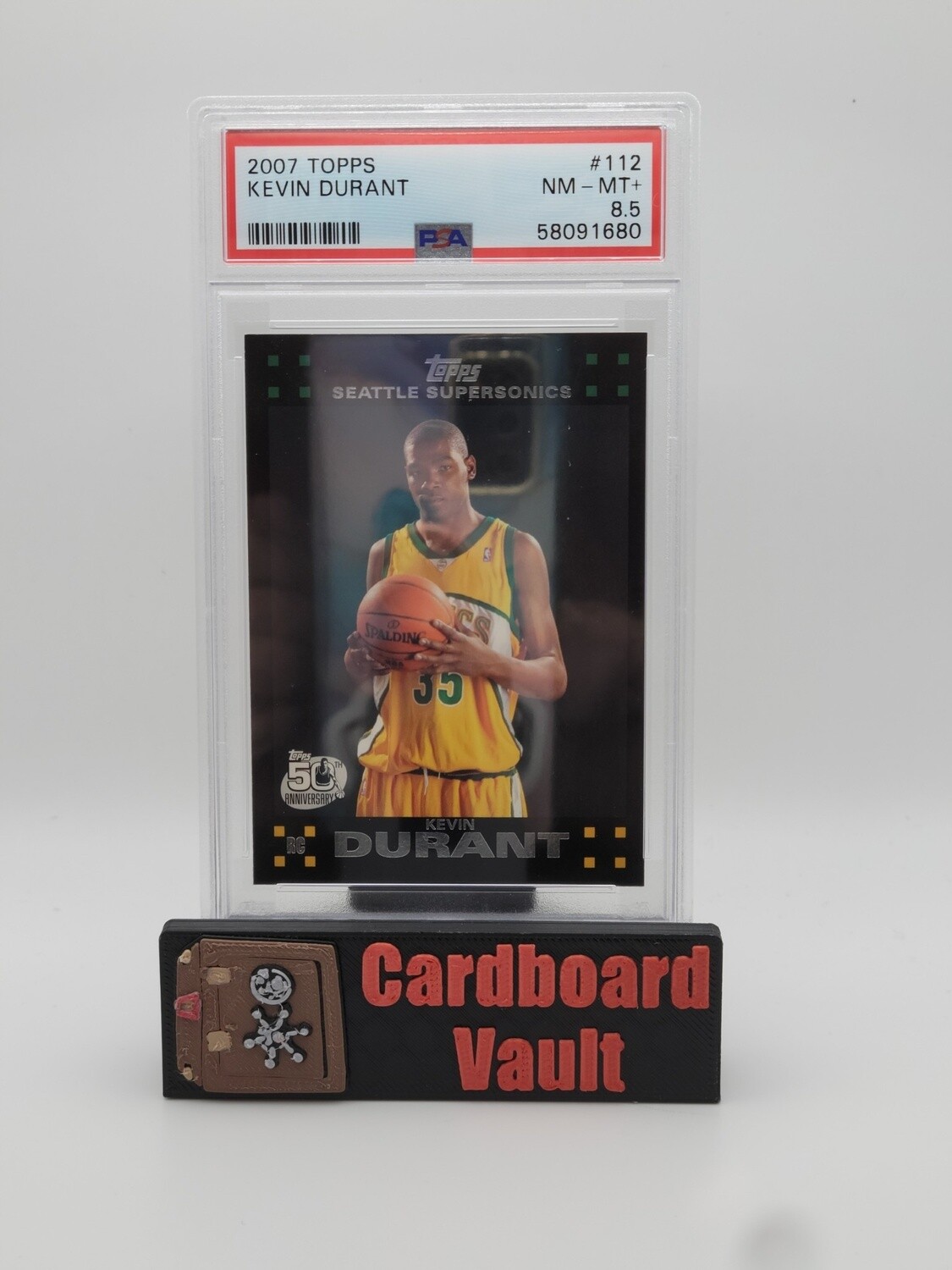 2007 Topps Kevin Durant #112 PSA 8.5