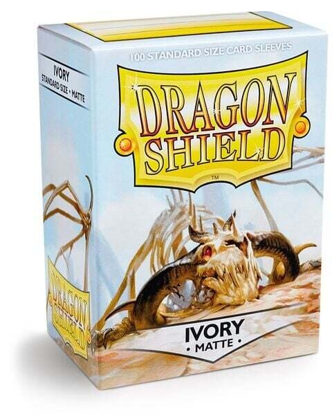 Dragon Shield 100 Card Sleeves Matte Ivory