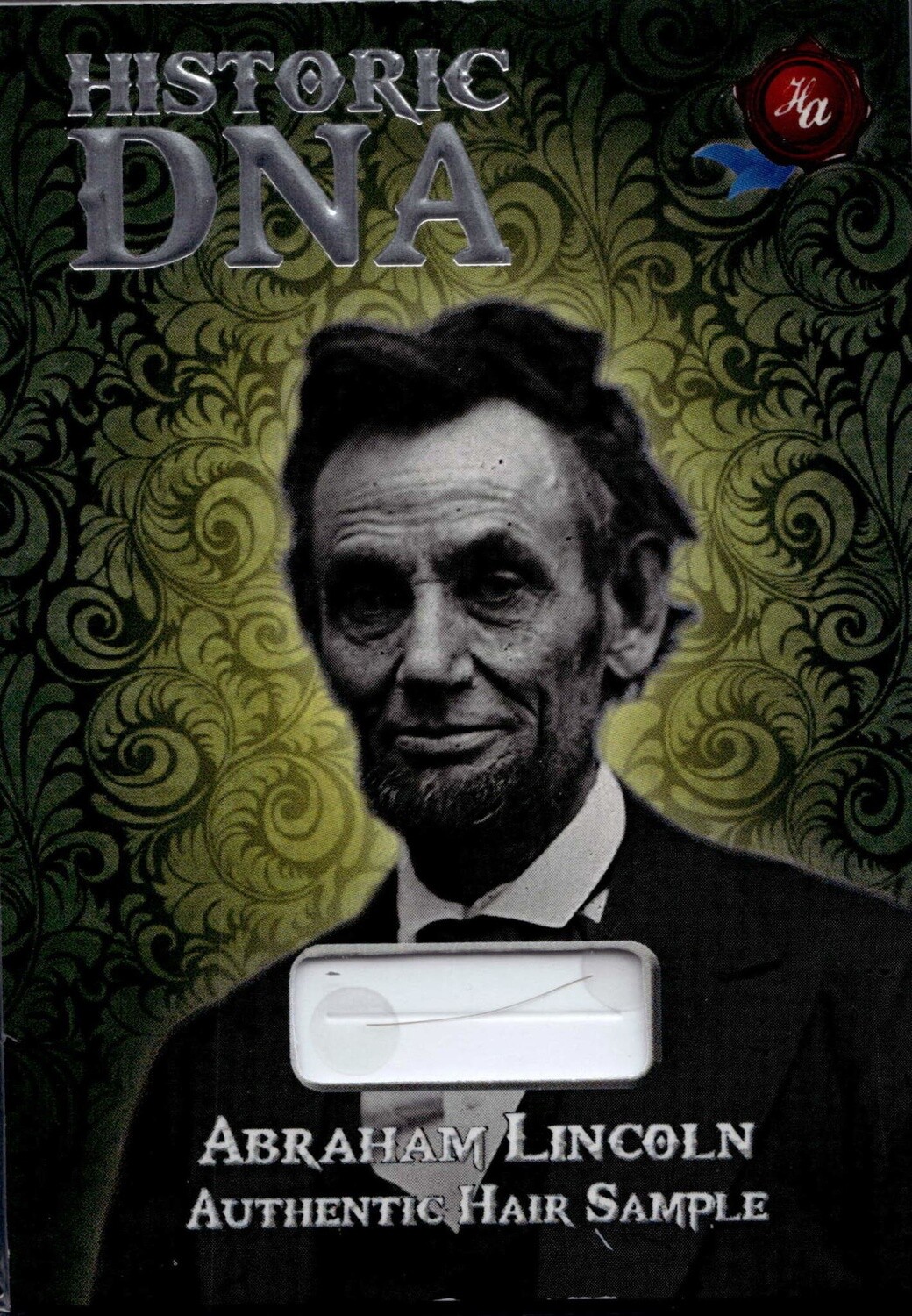 Historic Autographs Historic DNA Abraham Lincoln Authentic Hair Sample 43/145