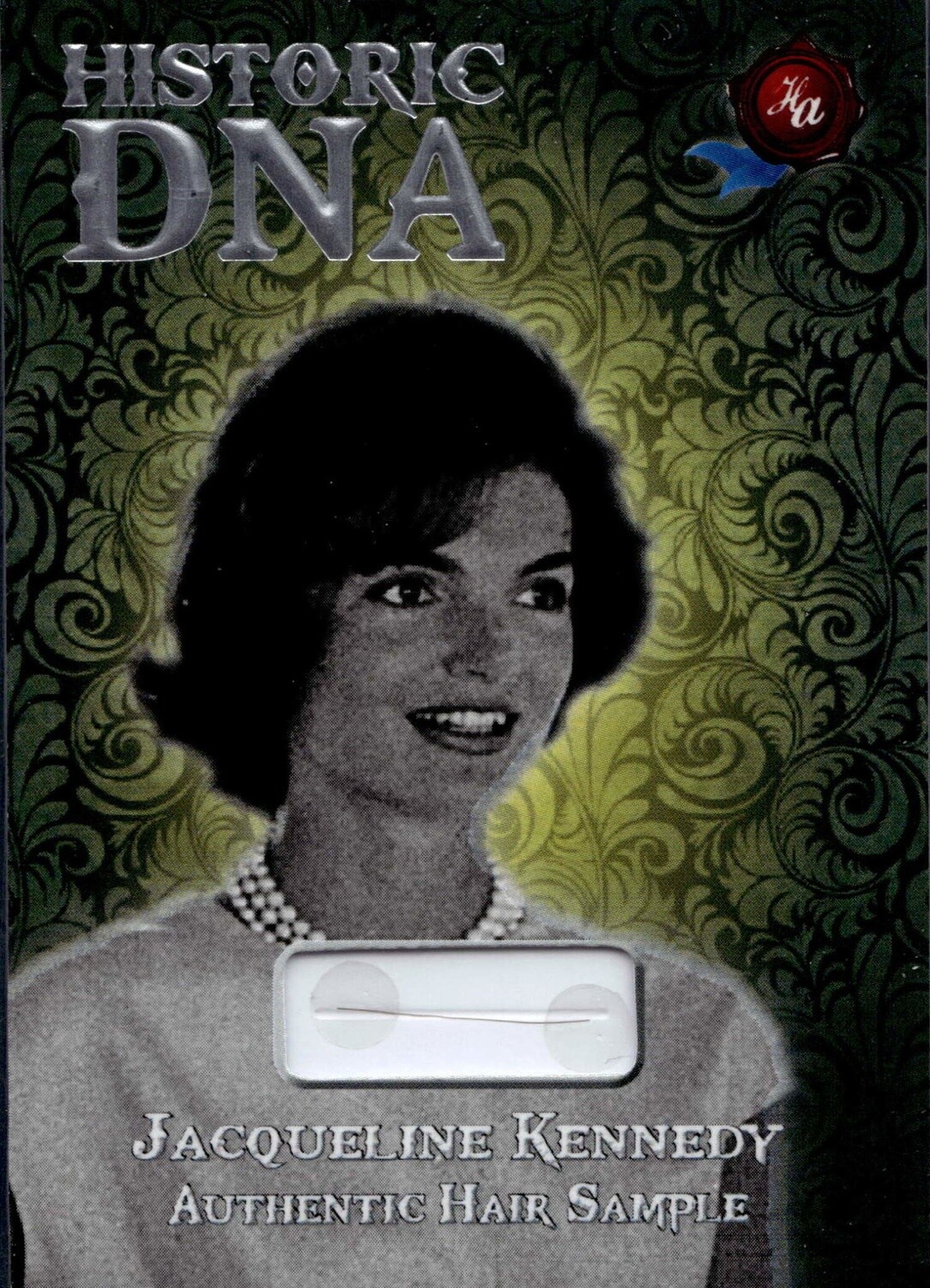Historic Autographs Historic DNA Jacqueline Kennedy Authentic Hair Sample 71/183