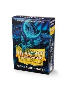 Dragon Shield 60ct Deck Protector Mini Japanese Matte Night Blue