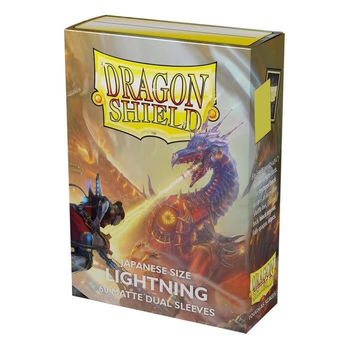 Dragon Shield 60ct Deck Protector Mini Japanese Matte Lightning