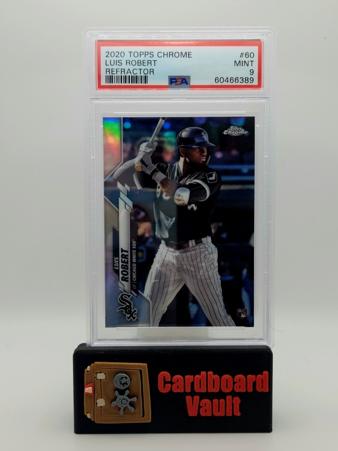 2020 Topps Chrome  Luis Robert #60 Refractor PSA 9 60466389