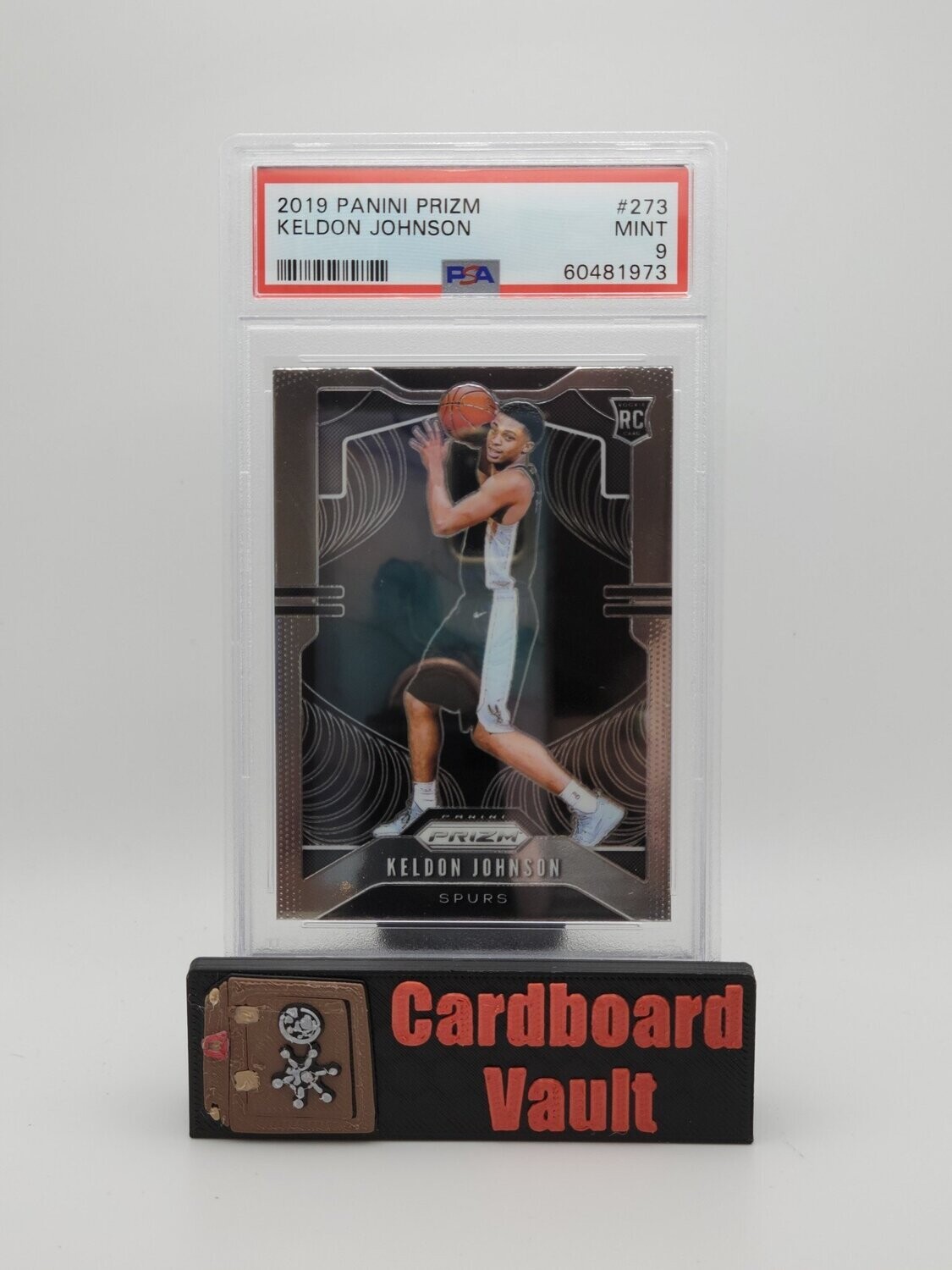 2019 Prizm Keldon Johnson #273 PSA 9