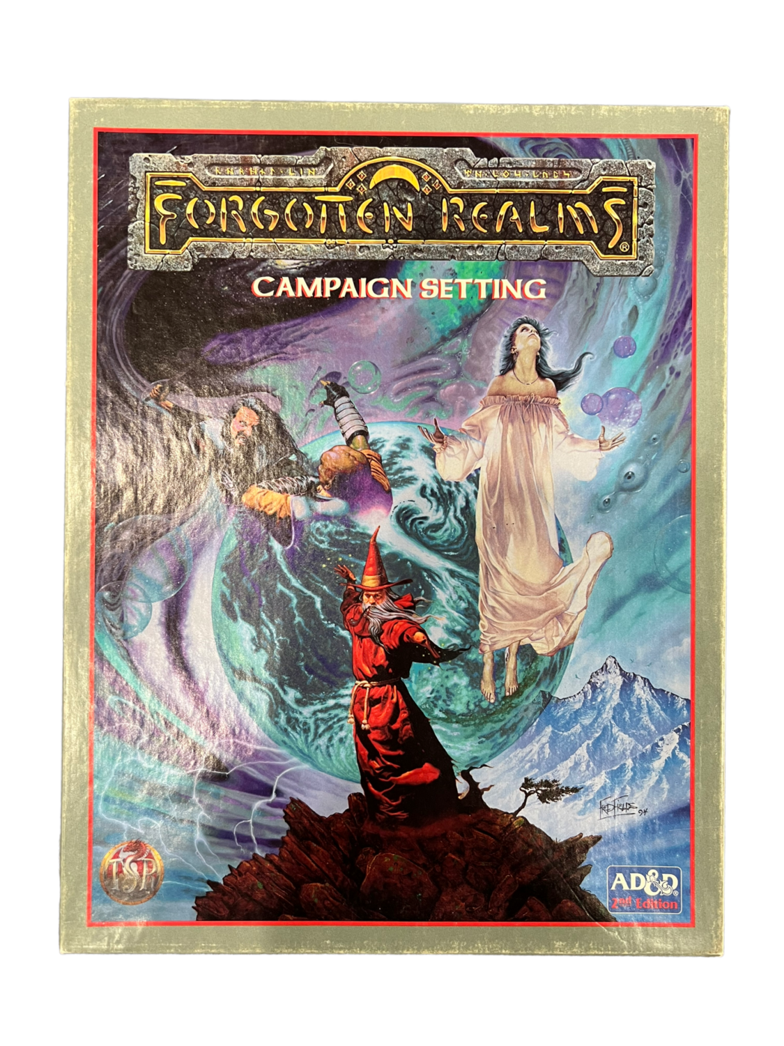 Dungeons and Dragons Forgotten Realms Campaign Setting 2nd Edition USED